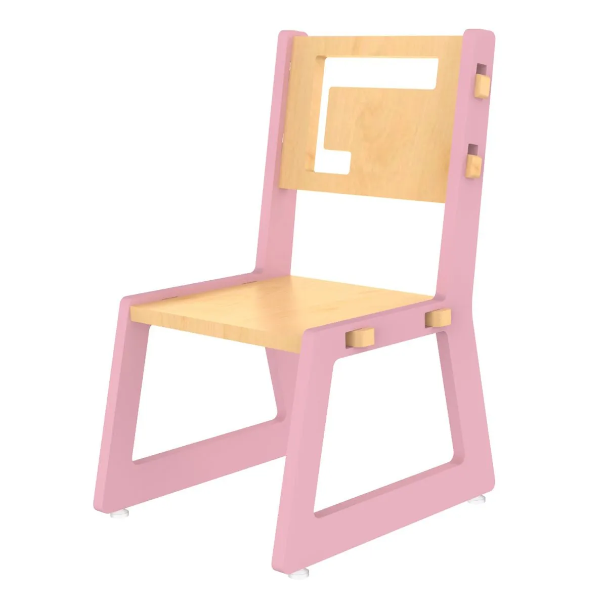 X&Y Blue Apple Chair - Pink