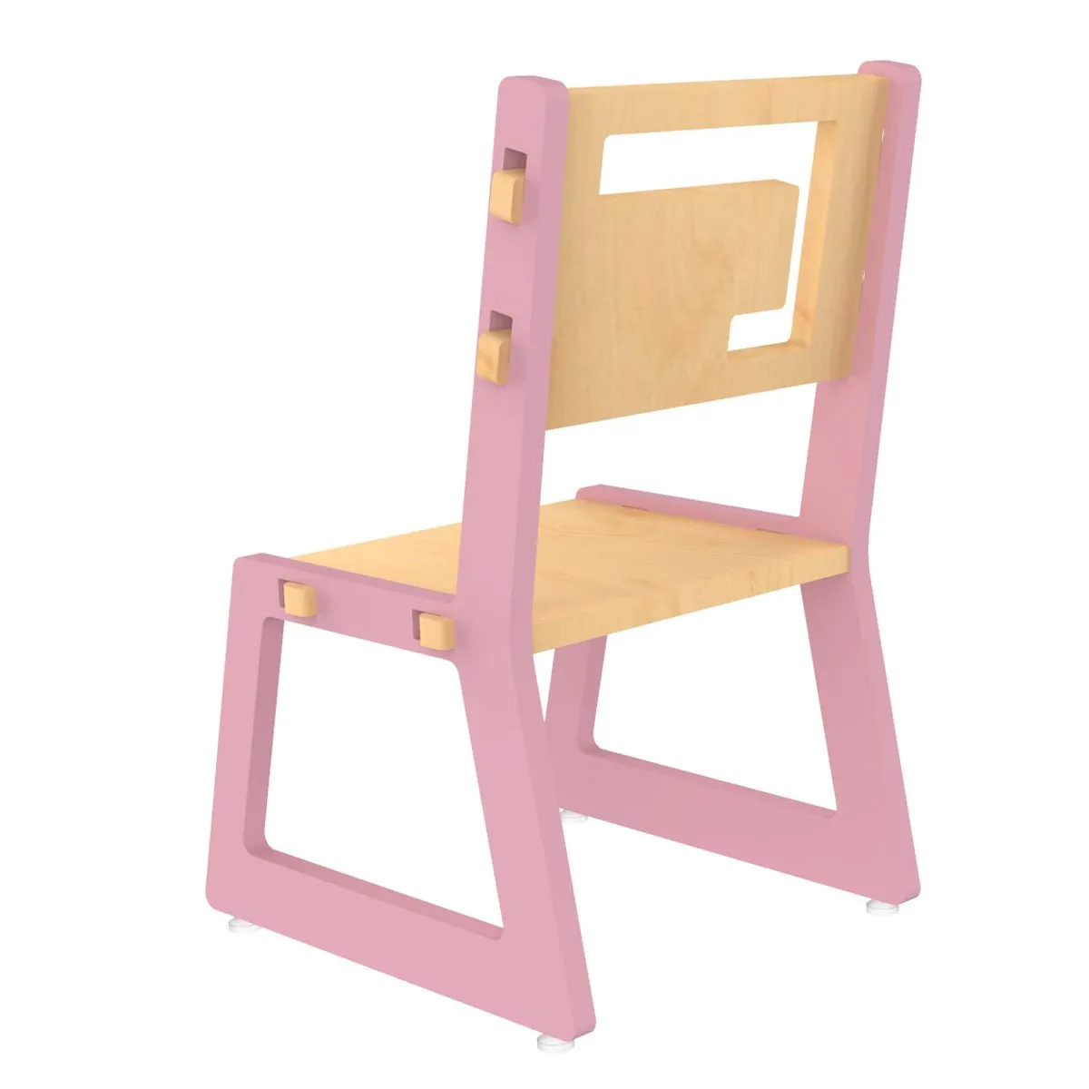 X&Y Blue Apple Chair - Pink