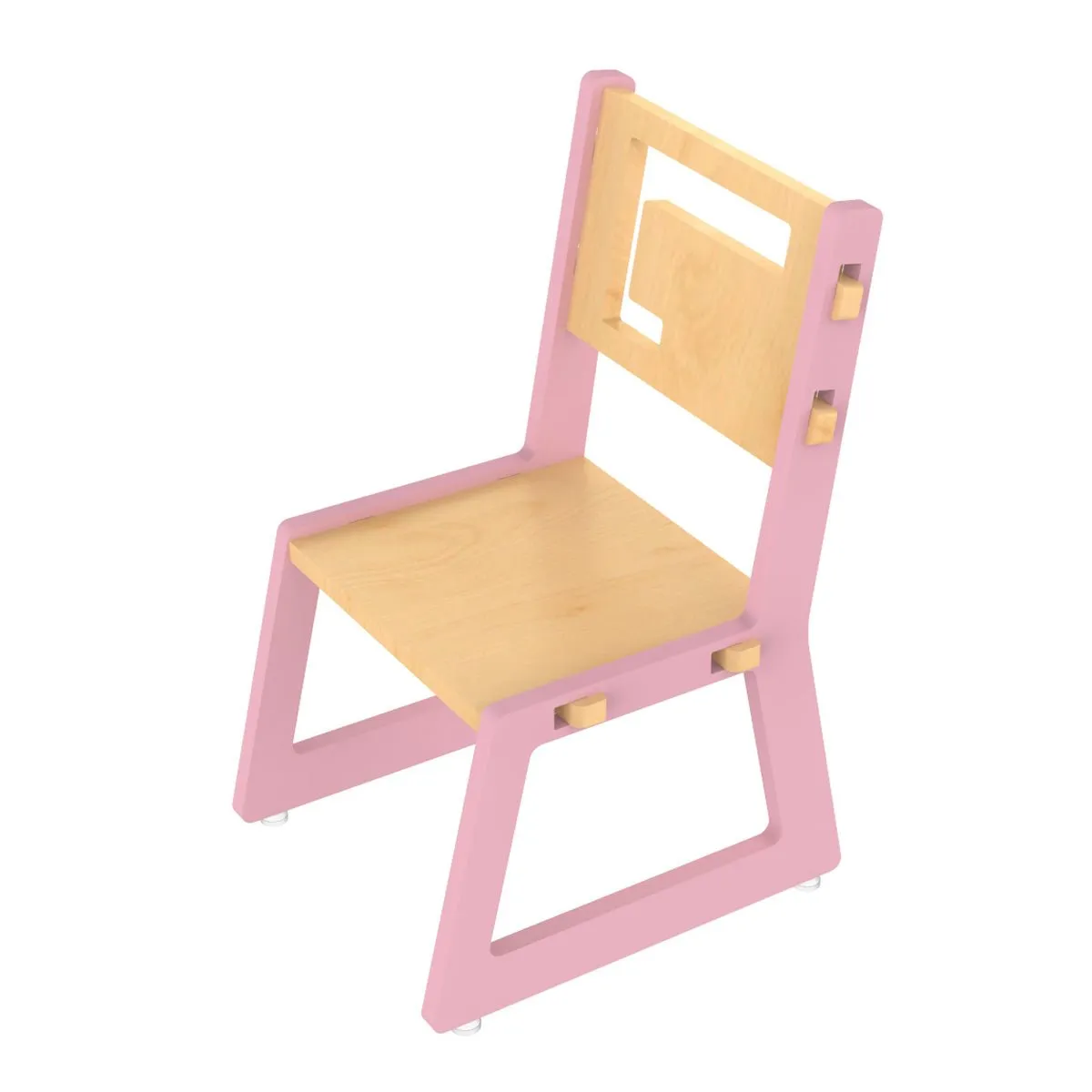 X&Y Blue Apple Chair - Pink