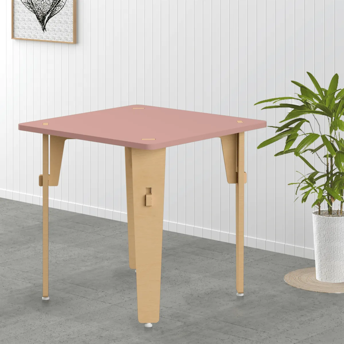 X&Y Lime Fig Table - Pink